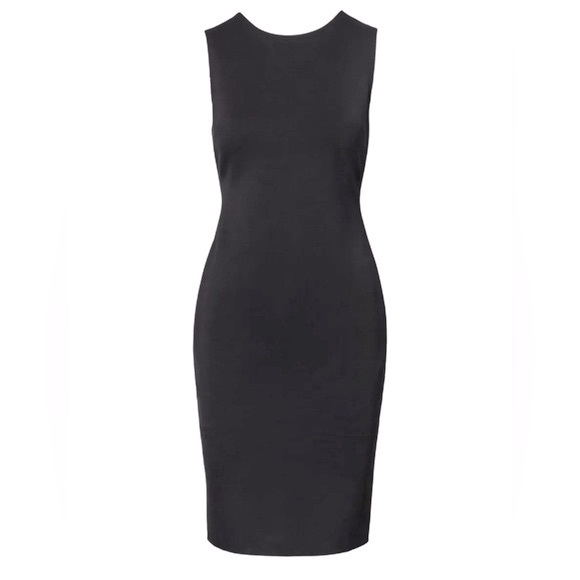 🛍️ BANANA REPUBLIC Wrinkle-Resistant Stretch Neoprene Sheath Dress - Size 12 - Picture 12 of 12